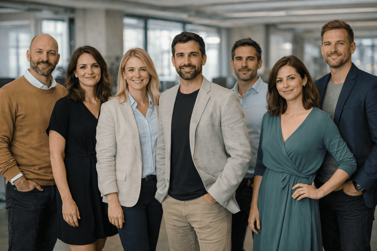 Team working on AI trading platform — Beurs Winsttrek